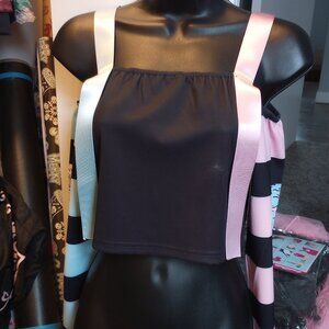 DISCONTINUED Striped Melleium Strappy Top